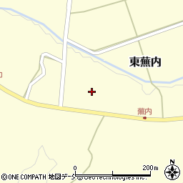 福島県白河市東蕪内（屋敷前）周辺の地図