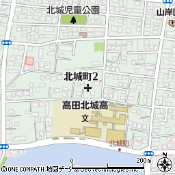 新潟県上越市北城町2丁目6周辺の地図