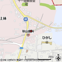 福島県白河市東深仁井田刈敷坂85周辺の地図