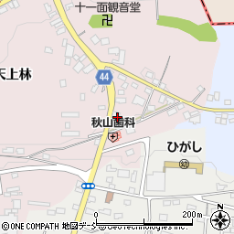 福島県白河市東深仁井田刈敷坂83周辺の地図