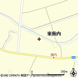 福島県白河市東蕪内南屋敷50周辺の地図