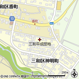 新潟県上越市三和区神明町1290-91周辺の地図