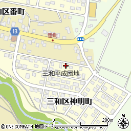 新潟県上越市三和区神明町1290-92周辺の地図