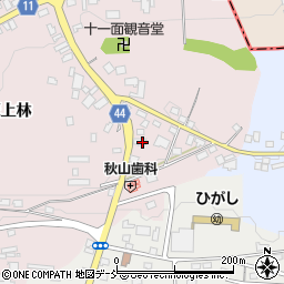 福島県白河市東深仁井田刈敷坂81周辺の地図