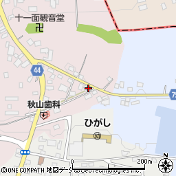 福島県白河市東深仁井田刈敷坂96周辺の地図