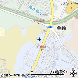 福島県白河市八竜神126-2周辺の地図