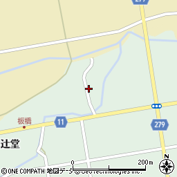 福島県白河市板橋辻堂88-1周辺の地図