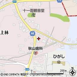 福島県白河市東深仁井田刈敷坂80周辺の地図