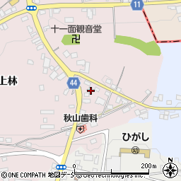 福島県白河市東深仁井田刈敷坂79周辺の地図