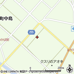 石川県七尾市中島町中島（乙）周辺の地図