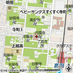 上越市軽費老人ホーム千寿園周辺の地図