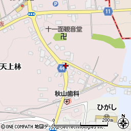 福島県白河市東深仁井田刈敷坂78周辺の地図