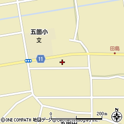 福島県白河市田島香取周辺の地図