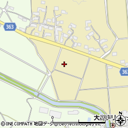 福島県いわき市四倉町中島（四反田）周辺の地図