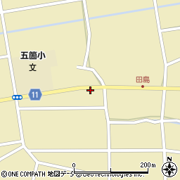 福島県白河市田島香取2周辺の地図