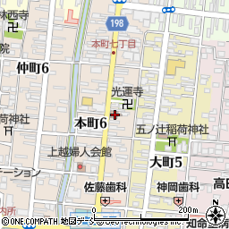 町家交流館　高田小町周辺の地図