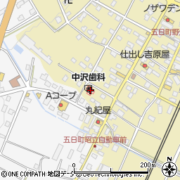 中沢歯科医院周辺の地図
