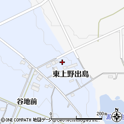 福島県白河市東上野出島源兵エ池周辺の地図