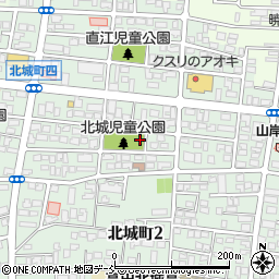 新潟県上越市北城町4丁目14周辺の地図