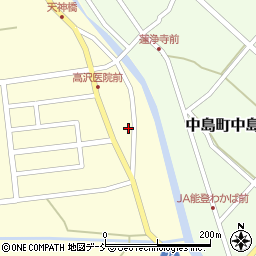 石川県七尾市中島町浜田タ71周辺の地図
