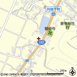 新潟県十日町市川治1184周辺の地図