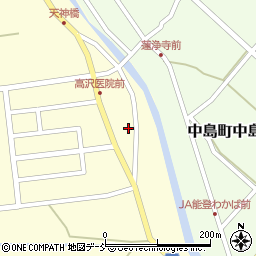 石川県七尾市中島町浜田タ5周辺の地図