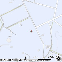 福島県白河市東上野出島中峯周辺の地図