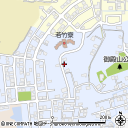 新潟県上越市御殿山町周辺の地図