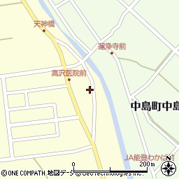 石川県七尾市中島町浜田タ周辺の地図