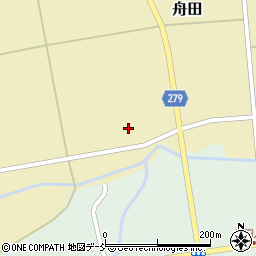 福島県白河市舟田舟見周辺の地図