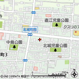 新潟県上越市北城町4丁目3周辺の地図