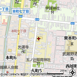 新潟日報カルチャースクール上越教室周辺の地図