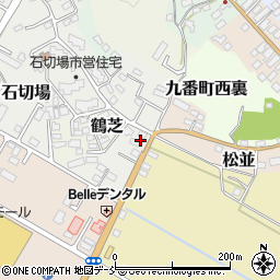 福島県白河市石切場1周辺の地図