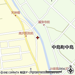 石川県七尾市中島町浜田タ61周辺の地図