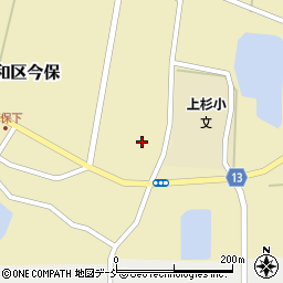 新潟県上越市三和区今保周辺の地図