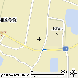 新潟県上越市三和区今保周辺の地図