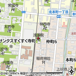 高田山浅渓院周辺の地図