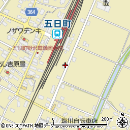 セメントターミナル株式会社五日町事業所周辺の地図