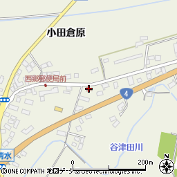 西郷郵便局周辺の地図