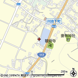 新潟県十日町市川治1180周辺の地図