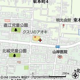 新潟県上越市北城町4丁目18周辺の地図