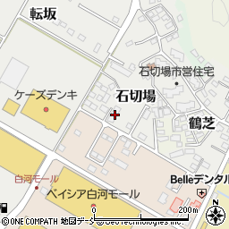福島県白河市石切場29周辺の地図