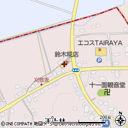 鈴木糀店周辺の地図