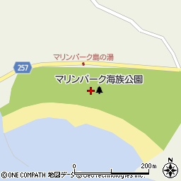 石川県七尾市能登島佐波町ラ周辺の地図