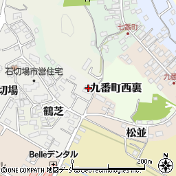 福島県白河市石切場45周辺の地図