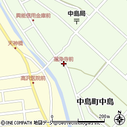 蓮浄寺前周辺の地図