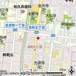 本山呉服店周辺の地図