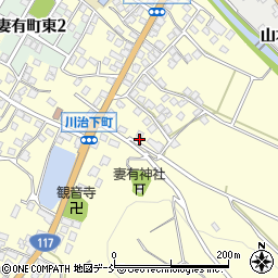 新潟県十日町市川治284周辺の地図