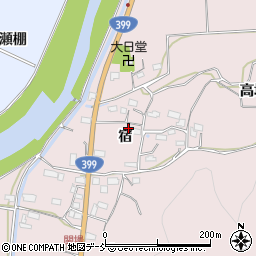 福島県いわき市小川町関場宿周辺の地図