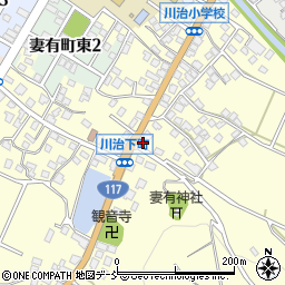 新潟県十日町市川治287周辺の地図